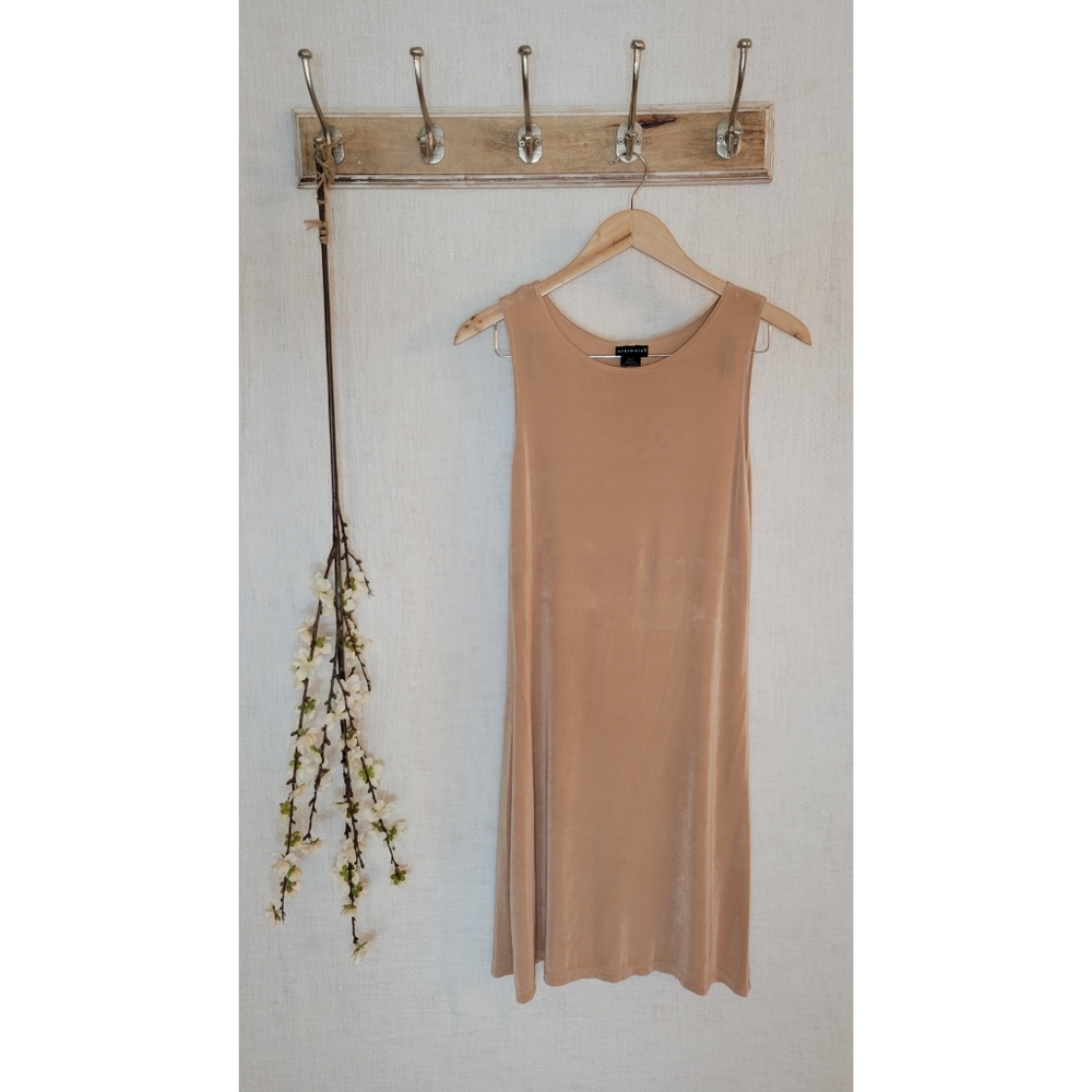 Beige Casual Vintage Dress -Size S